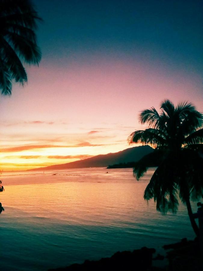 Bungalow Vue Lagon 180 Degre, La Maison Bleue Moorea Esterno foto