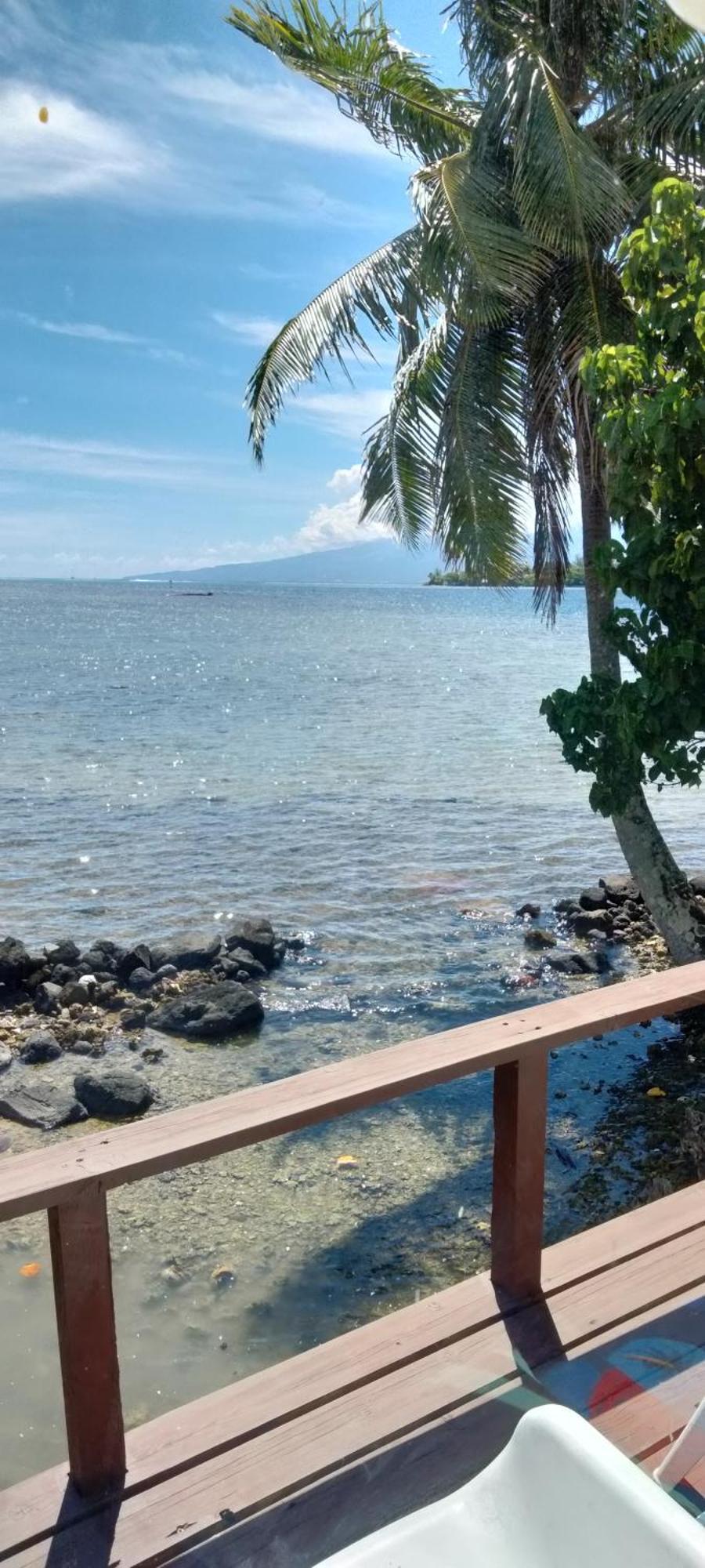 Bungalow Vue Lagon 180 Degre, La Maison Bleue Moorea Esterno foto
